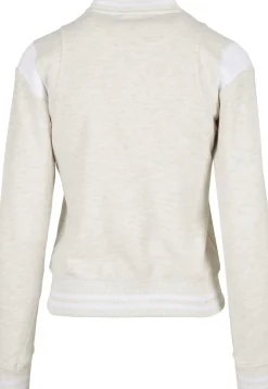 Discount Ladies Inset - Naisten collegetakki, lightgrey white Takit|Urban Wear Katukamaa