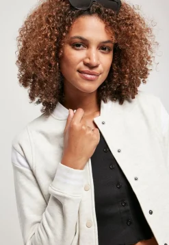 Discount Ladies Inset - Naisten collegetakki, lightgrey white Takit|Urban Wear Katukamaa