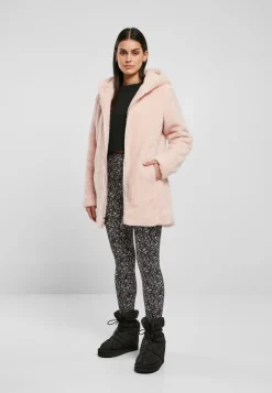 Outlet Ladies Sherpa Jacket - Naisten välikausitakki, pink Takit|Urban Wear Katukamaa