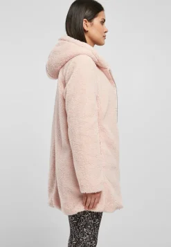 Outlet Ladies Sherpa Jacket - Naisten välikausitakki, pink Takit|Urban Wear Katukamaa