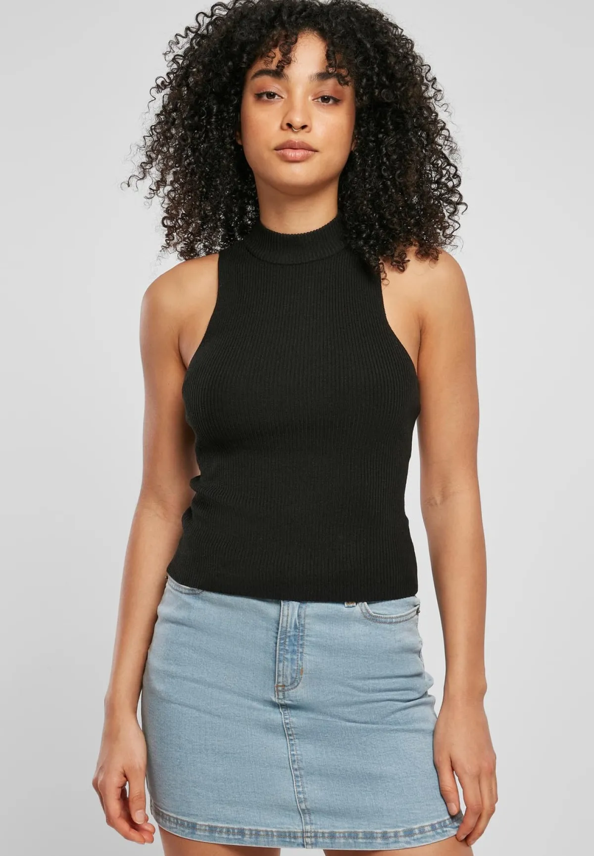 Clearance Ladies Short Rib Knit Turtleneck - toppi Urban Wear Katukamaa|Topit