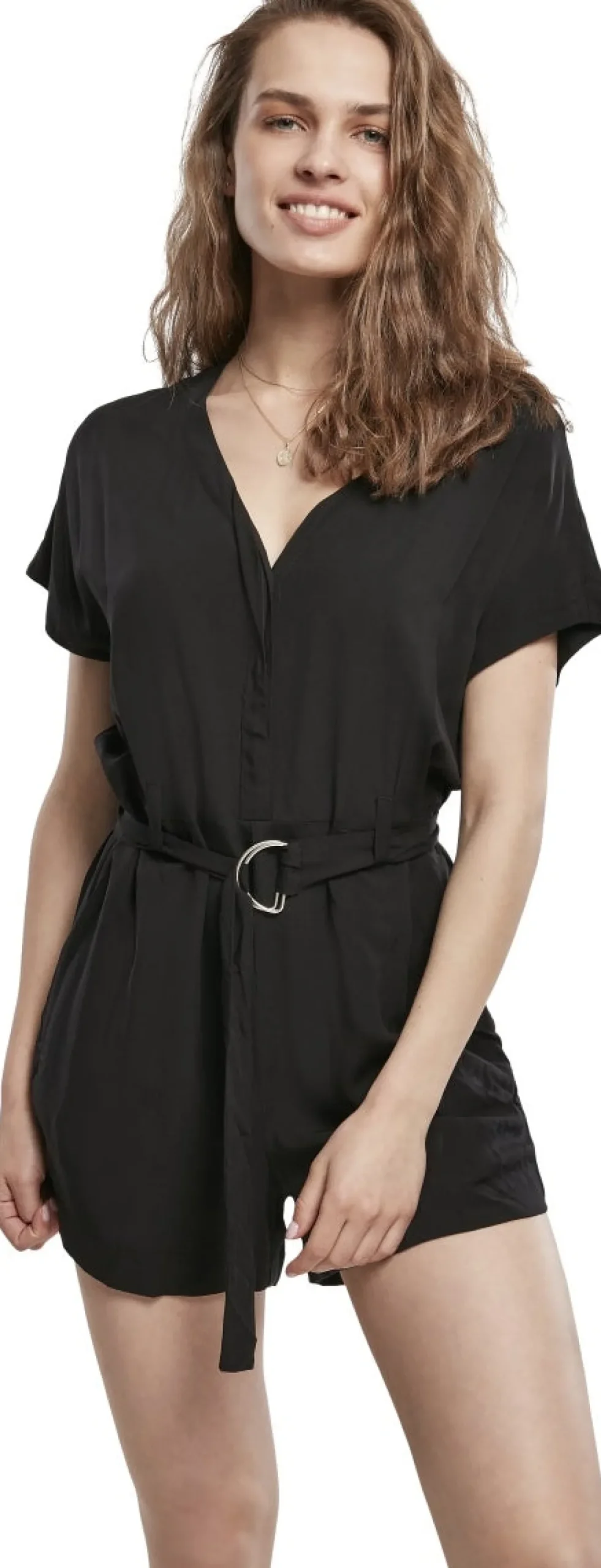 Ladies Short Viscose Belt - Jumpsuit Urban Wear Katukamaa|Shortsit