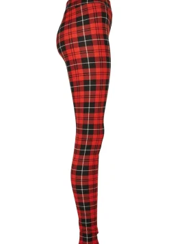 Discount Ladies Soft AOP - Leggings, redcheck Leggingsit|Sport