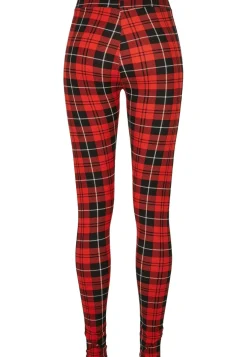 Discount Ladies Soft AOP - Leggings, redcheck Leggingsit|Sport