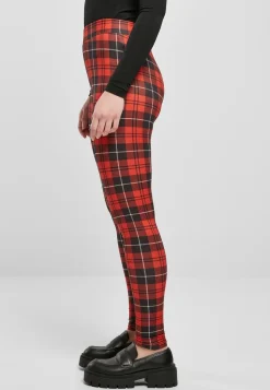 Discount Ladies Soft AOP - Leggings, redcheck Leggingsit|Sport