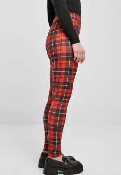 Discount Ladies Soft AOP - Leggings, redcheck Leggingsit|Sport