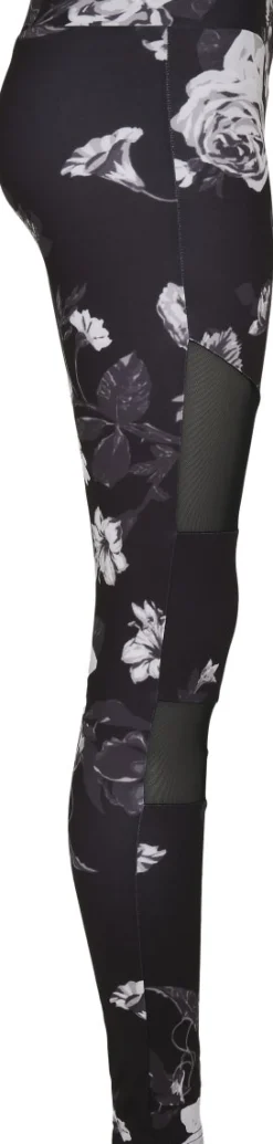 Discount Ladies Tech Mesh AOP - Leggings, darkflower Leggingsit|Sport