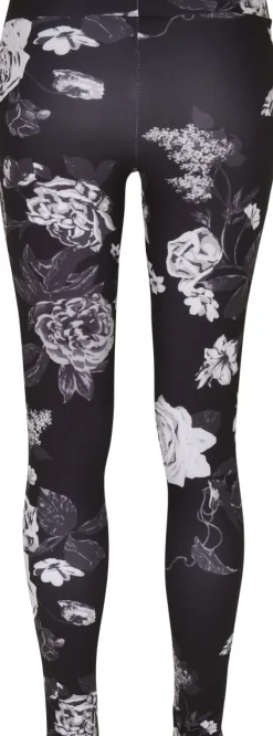 Discount Ladies Tech Mesh AOP - Leggings, darkflower Leggingsit|Sport