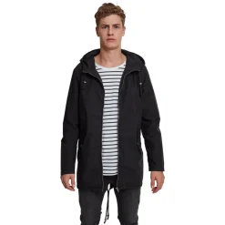Outlet Light Cotton Parka - Välikausitakki, musta Urban Wear Katukamaa|Takit