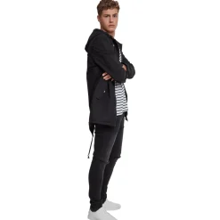 Outlet Light Cotton Parka - Välikausitakki, musta Urban Wear Katukamaa|Takit