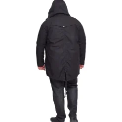 Outlet Light Cotton Parka - Välikausitakki, musta Urban Wear Katukamaa|Takit