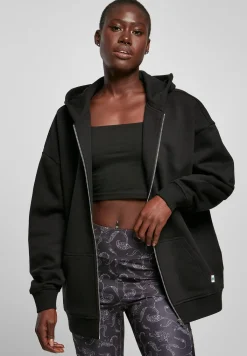 Online Urban Classics - Naisten Oversize Vetoketjuhuppari Urban Wear Katukamaa|Vetoketjuhupparit
