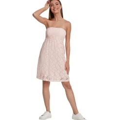 Hot - Naisten Pitsimekko, pinkki Mekot|Urban Wear Katukamaa