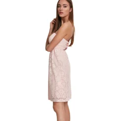 Hot - Naisten Pitsimekko, pinkki Mekot|Urban Wear Katukamaa