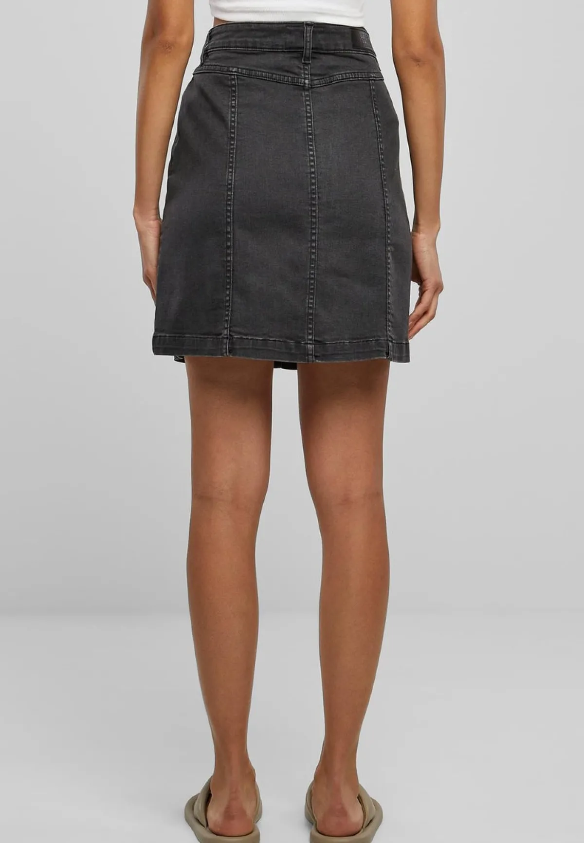Outlet Organic Stretch Button Denim - Farkkuhame, black Hameet|Urban Wear Katukamaa