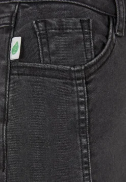 Outlet Organic Stretch Button Denim - Farkkuhame, black Hameet|Urban Wear Katukamaa