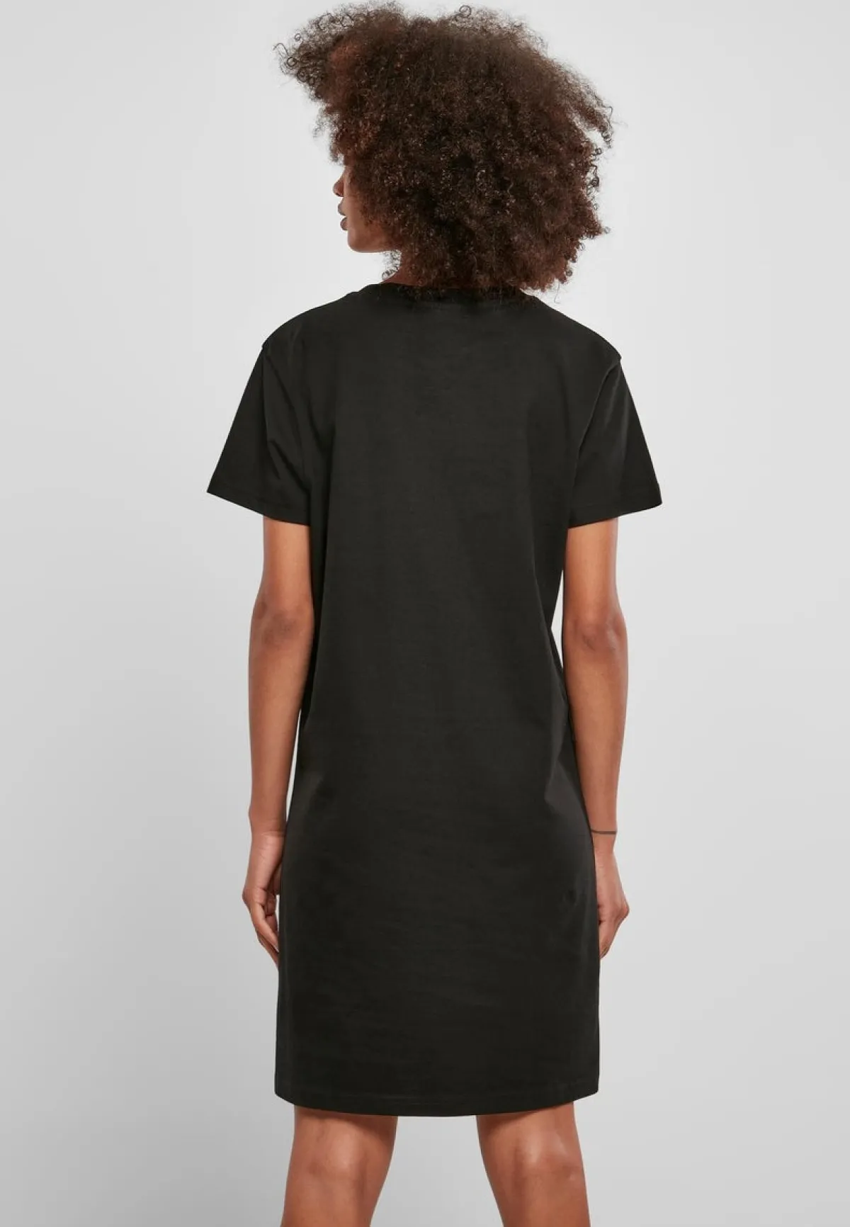 Clearance Recycled Cotton Boxy Tee - Naisten mekko, musta Mekot|Urban Wear Katukamaa