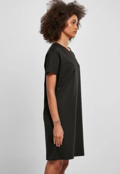 Clearance Recycled Cotton Boxy Tee - Naisten mekko, musta Mekot|Urban Wear Katukamaa