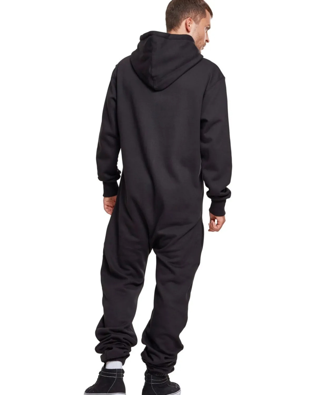 Clearance Sweat Jumpsuit - Miesten Collegehaalari, musta Vapaa-Ajan Housut|Hupparit