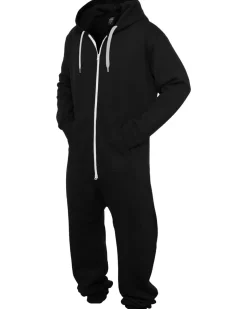 Clearance Sweat Jumpsuit - Miesten Collegehaalari, musta Vapaa-Ajan Housut|Hupparit