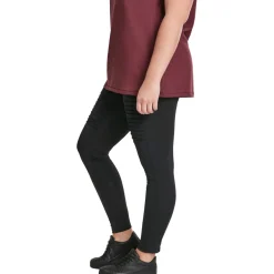 New Tech Biker - Leggingsit, musta Bikerit|Urban Wear Katukamaa