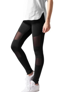 Hot Tech Mesh - Leggingsit, black Leggingsit|Urban Wear Katukamaa