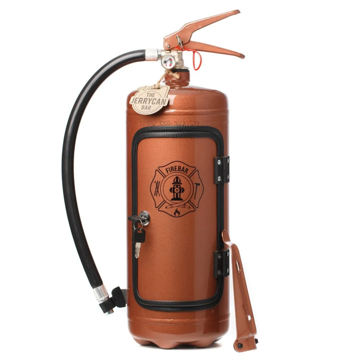 Outlet Vaahtosammutin Baarikaappi - Firebar (Copper) Juoma- Ja Shottilasit|Hyllyt & Säilytys
