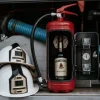 Outlet Vaahtosammutin Baarikaappi - Firebar (Red) Hyllyt & Säilytys|60-Vuotiaalle
