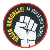 Hot Valta kansalle - haalarimerkki Haalarimerkit
