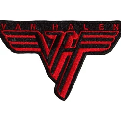 New Van Halen: Classic Red Logo - Kangasmerkki Kangasmerkit|Van Halen