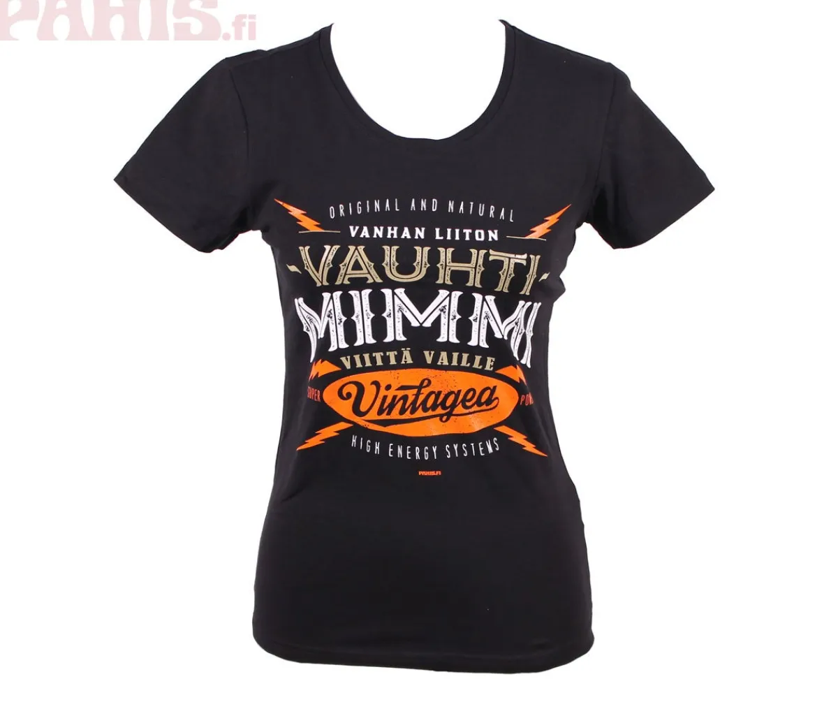 Outlet Vauhtimimmi Lady Fit T-paita / T-paita Asenne T-Paidat|Bikerit