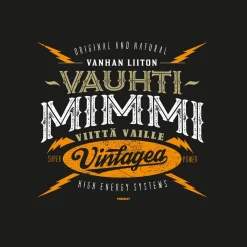 Outlet Vauhtimimmi Lady Fit T-paita / T-paita Asenne T-Paidat|Bikerit