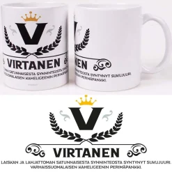 Discount Virtanen - Muki Nimimukit