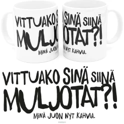 Discount Vittuako muljotat - Muki Huumorimukit