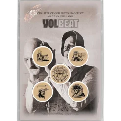 New Volbeat Servant Of The Mind - Pinssisetti Volbeat|Pinssit Ja Rintanapit