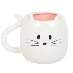 White Cat Shaped - Muki Kissateema|Kissamukit