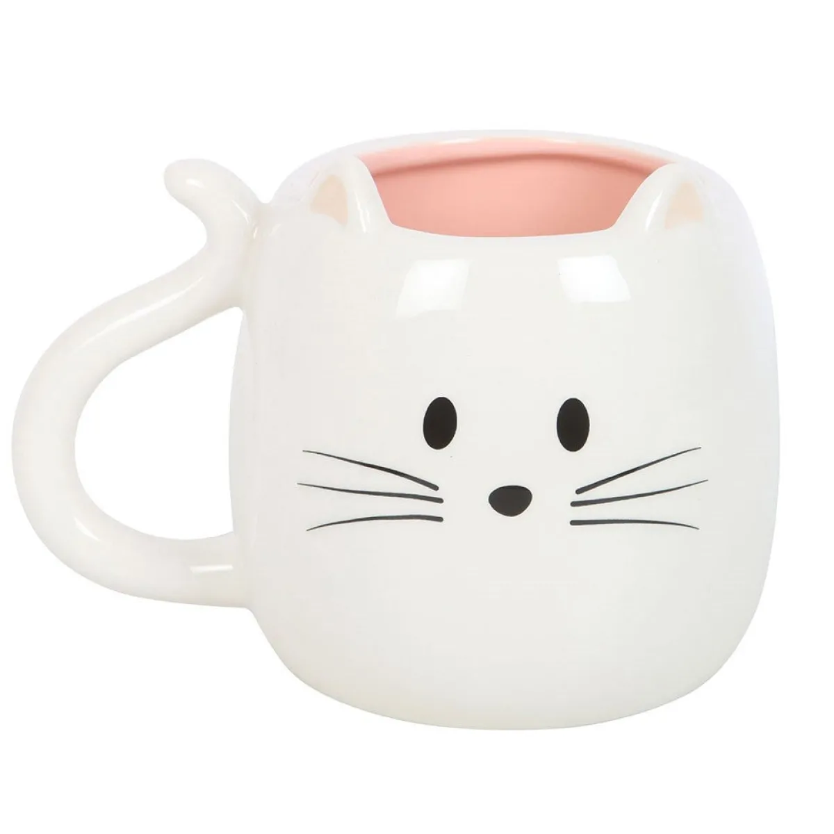 White Cat Shaped - Muki Kissateema|Kissamukit