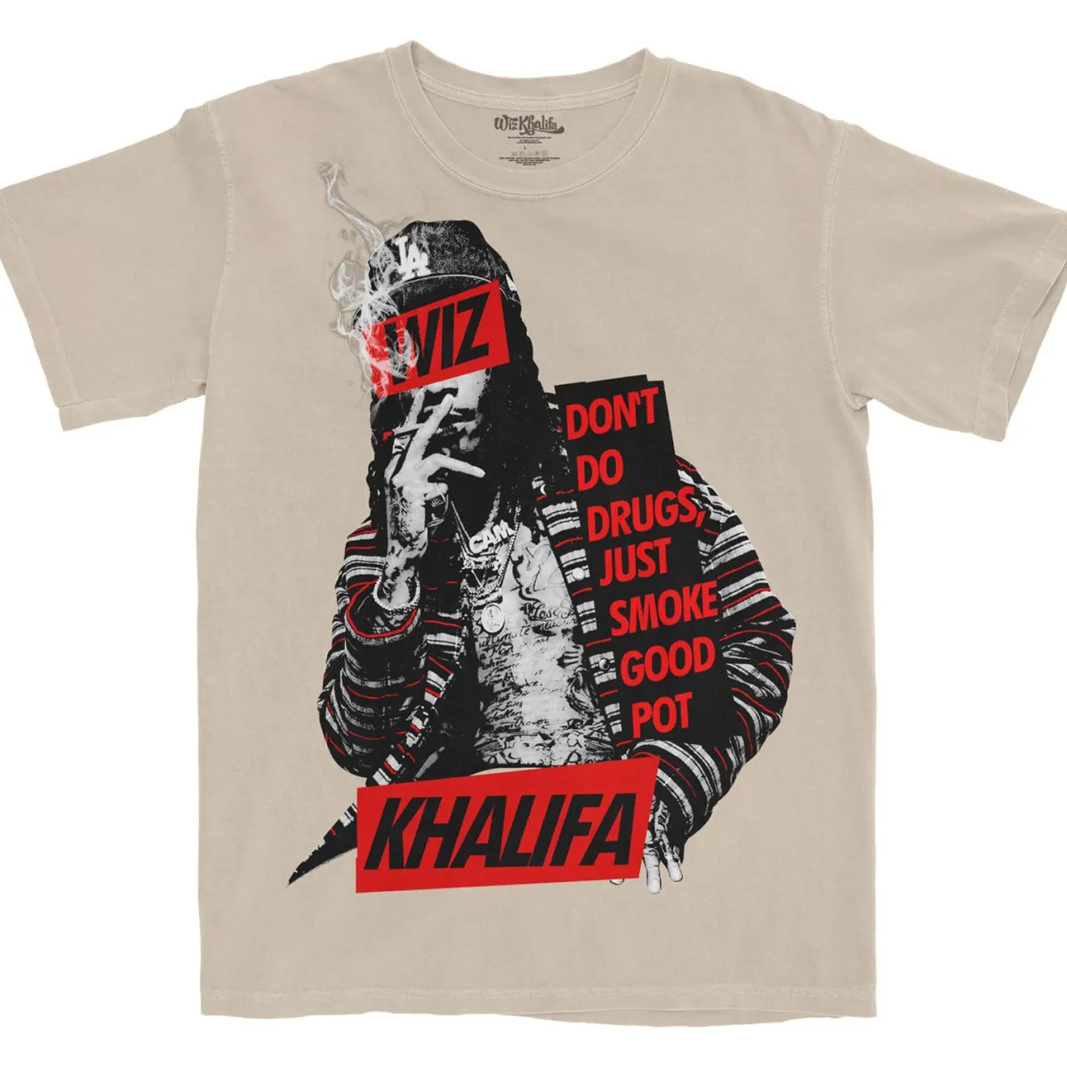 Sale Wiz Khalifa Propaganda - T-paita Wiz Khalifa|T-Paidat