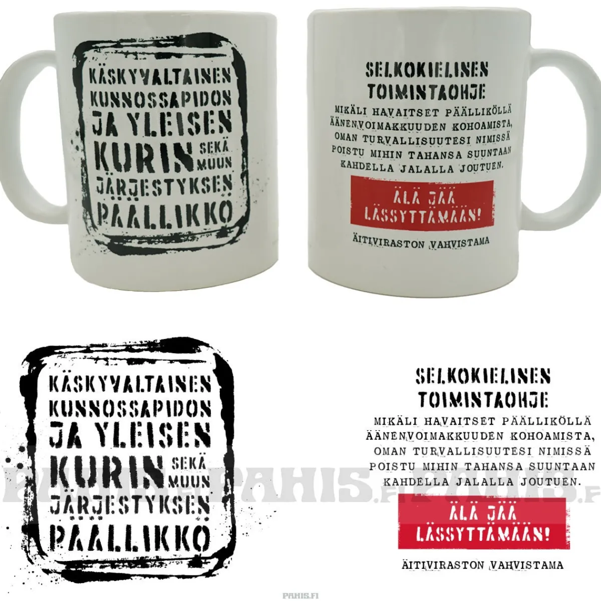 Hot Ylipäällikkö Äiti- Muki Huumorimukit|Mukit Sukulaisille