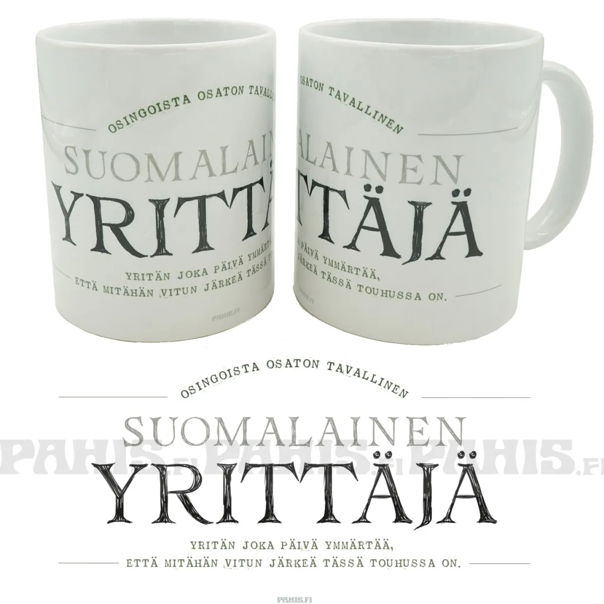 Online Yrittäjä - Muki Huumorimukit